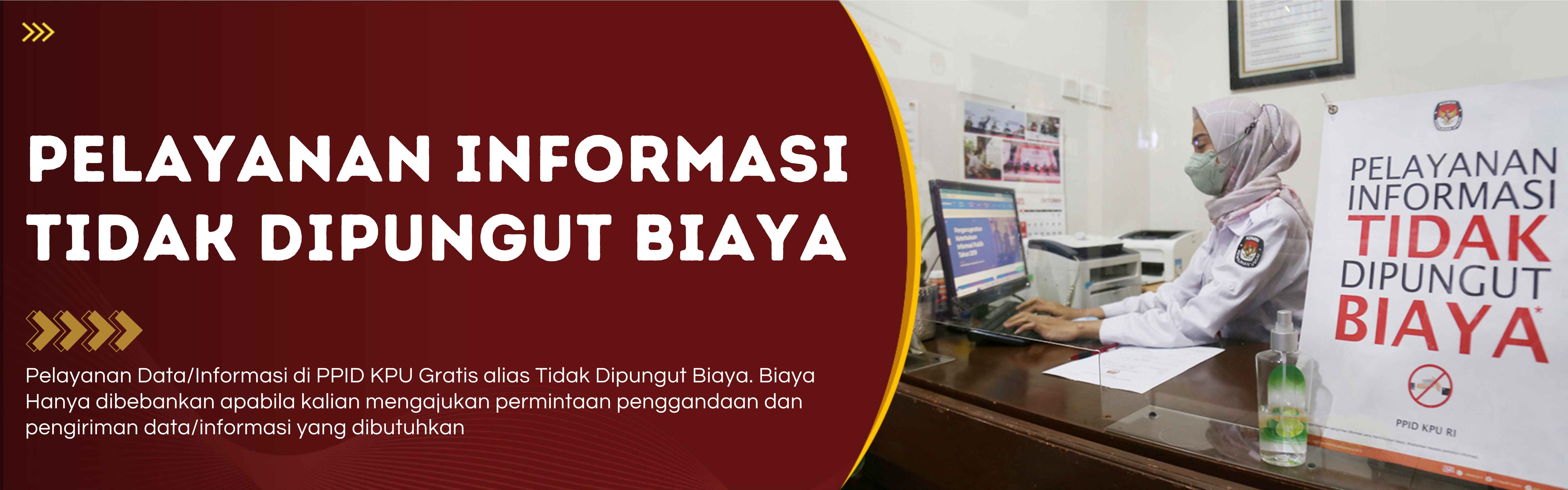 Informasi Layanan Tidak Dipungut Biaya